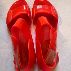 Marni 37 jelly orange sandals